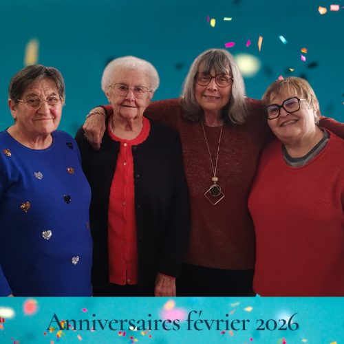 Anniversaires février 2026