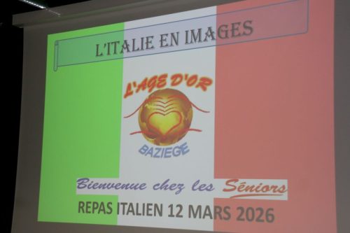 Repas Italien 12 mars 2026